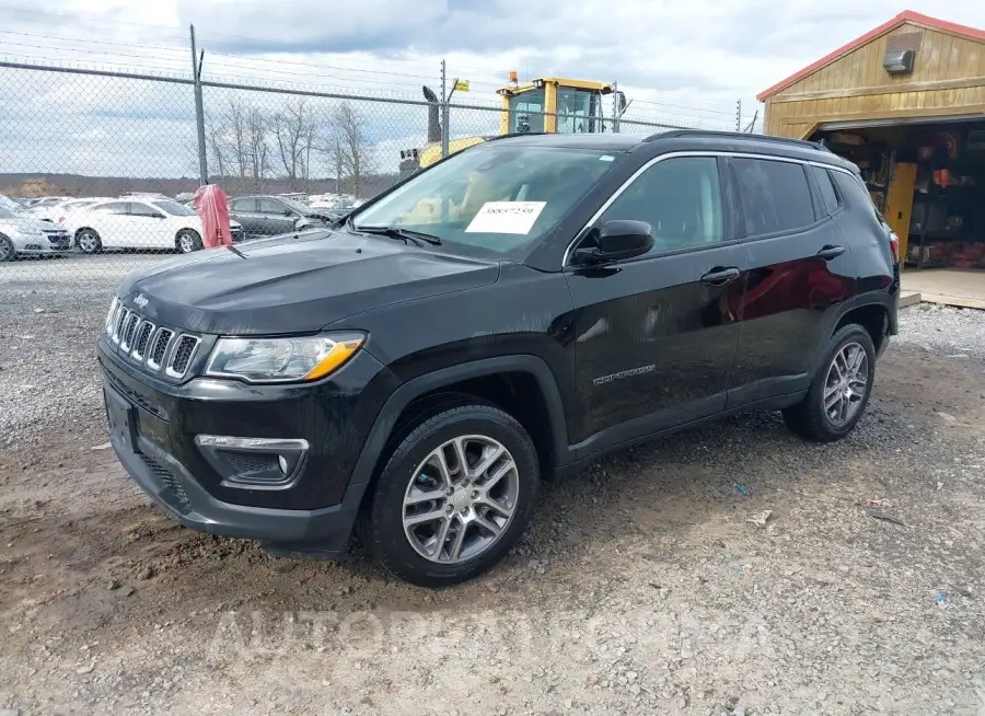 JEEP COMPASS 2020 vin 3C4NJDBBXLT255271 from auto auction Iaai