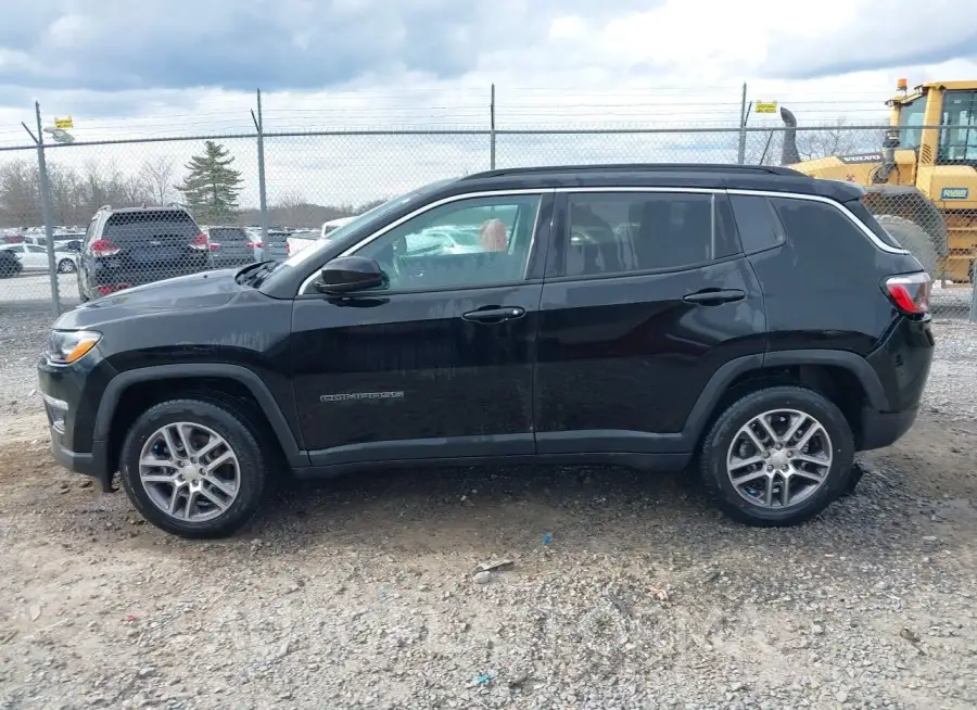 JEEP COMPASS 2020 vin 3C4NJDBBXLT255271 from auto auction Iaai