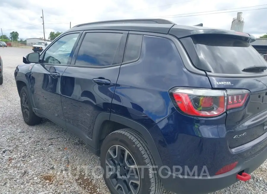 JEEP COMPASS 2019 vin 3C4NJDDB2KT620103 from auto auction Iaai