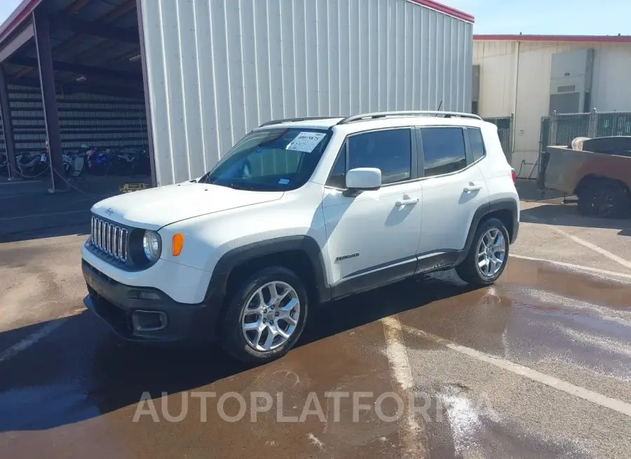 JEEP RENEGADE 2016 vin ZACCJABTXGPE26807 from auto auction Iaai