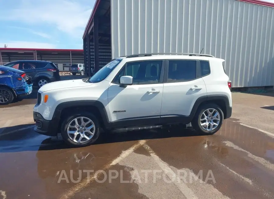 JEEP RENEGADE 2016 vin ZACCJABTXGPE26807 from auto auction Iaai