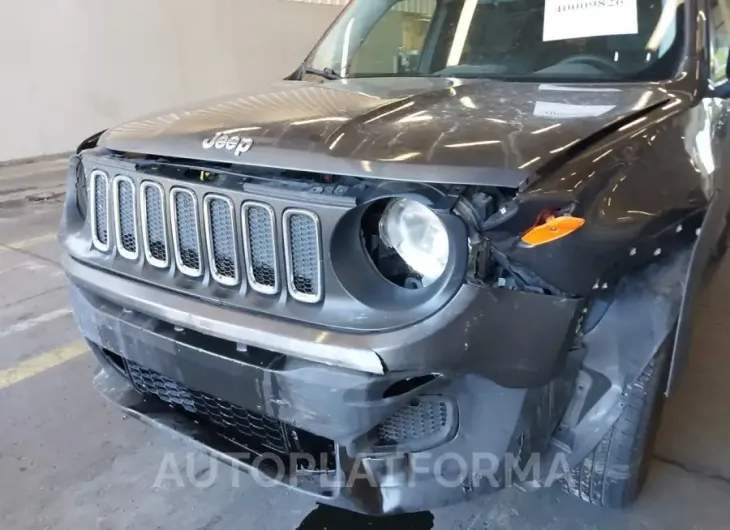 JEEP RENEGADE 2016 vin ZACCJBAT6GPD55015 from auto auction Iaai