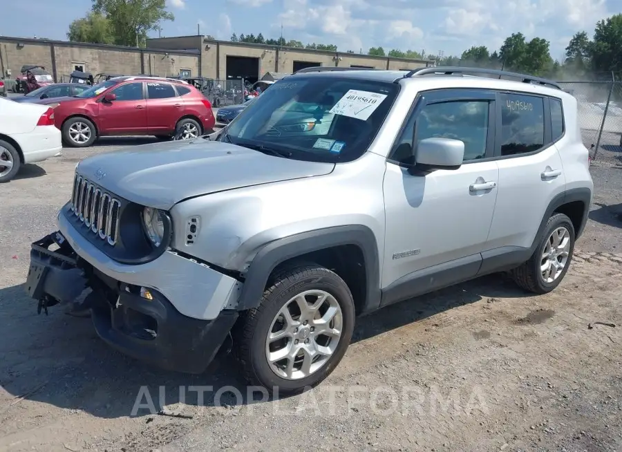 JEEP RENEGADE 2018 vin ZACCJBBB4JPG91372 from auto auction Iaai