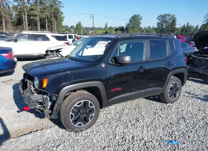 JEEP RENEGADE 2016 vin ZACCJBCT9GPC82686 from auto auction Iaai