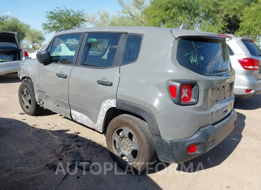 JEEP RENEGADE 2020 vin ZACNJAAB9LPL22141 from auto auction Iaai