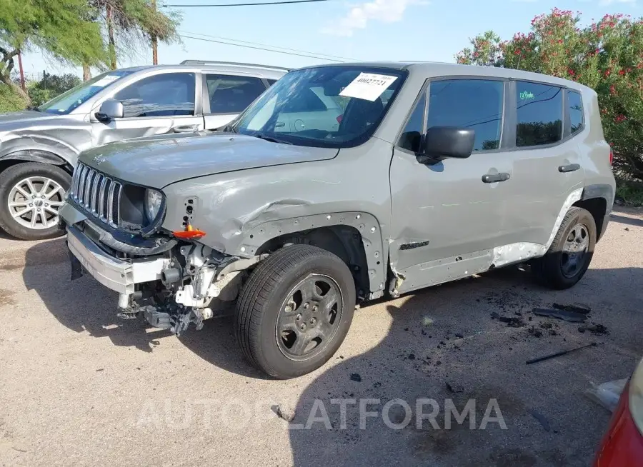 JEEP RENEGADE 2020 vin ZACNJAAB9LPL22141 from auto auction Iaai