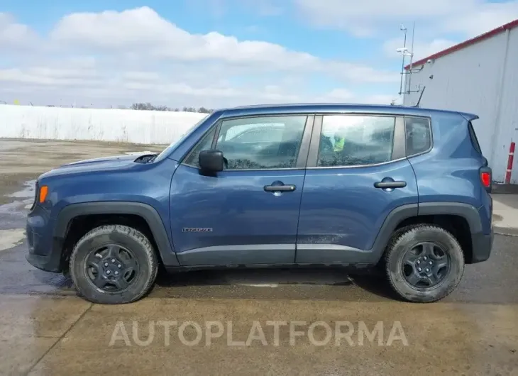 JEEP RENEGADE 2020 vin ZACNJBAB7LPL17056 from auto auction Iaai