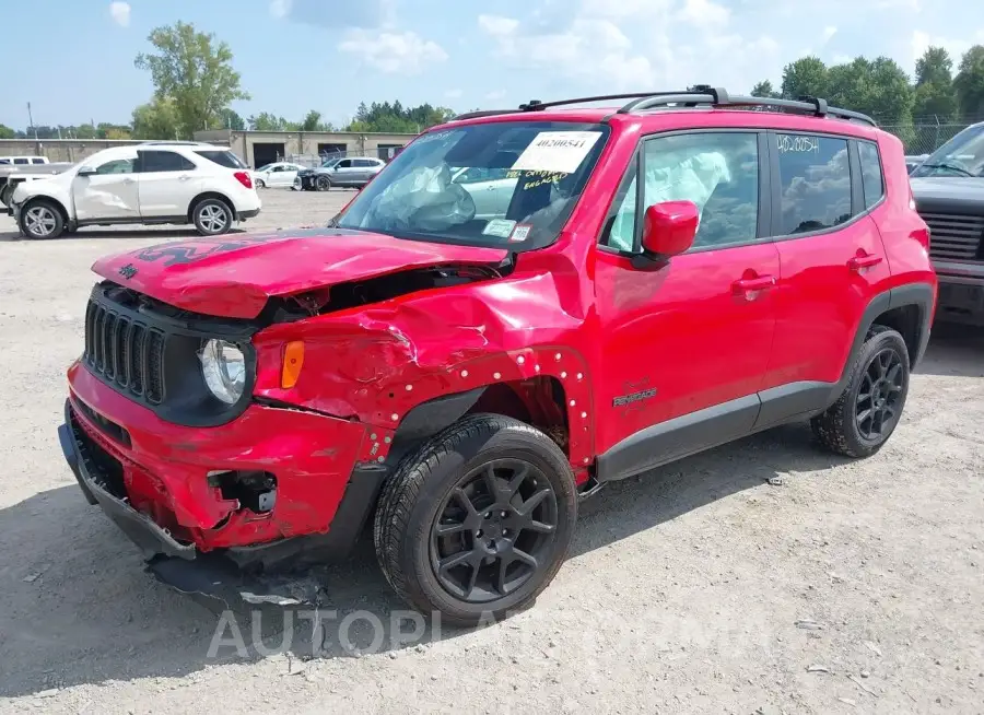 JEEP RENEGADE 2019 vin ZACNJBBB4KPK88323 from auto auction Iaai