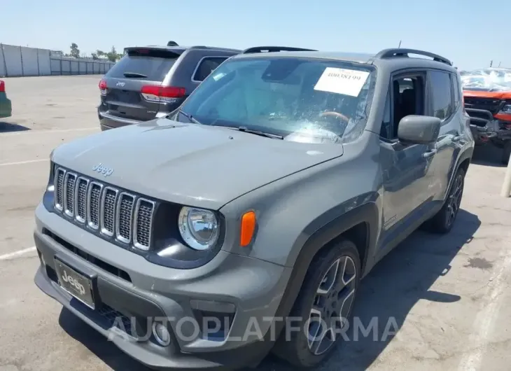 JEEP RENEGADE 2021 vin ZACNJCBBXMPM18999 from auto auction Iaai