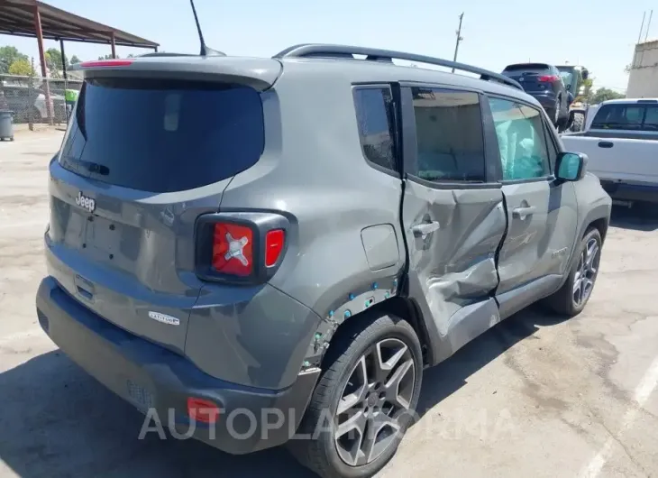 JEEP RENEGADE 2021 vin ZACNJCBBXMPM18999 from auto auction Iaai