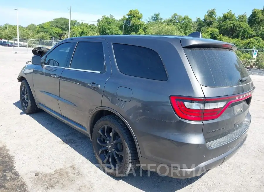 DODGE DURANGO 2020 vin 1C4RDHDG9LC142125 from auto auction Iaai