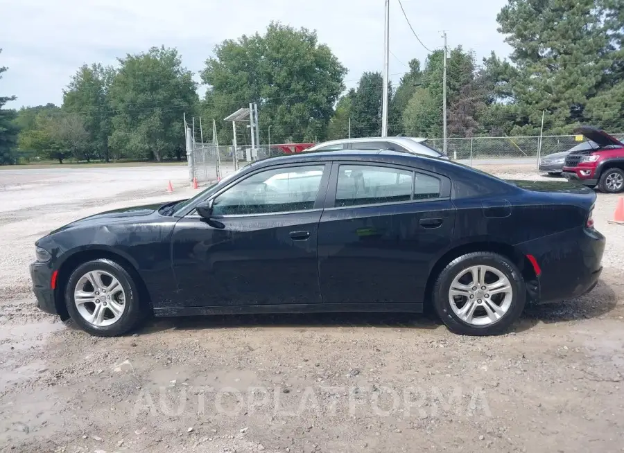 DODGE CHARGER 2022 vin 2C3CDXBG3NH250702 from auto auction Iaai