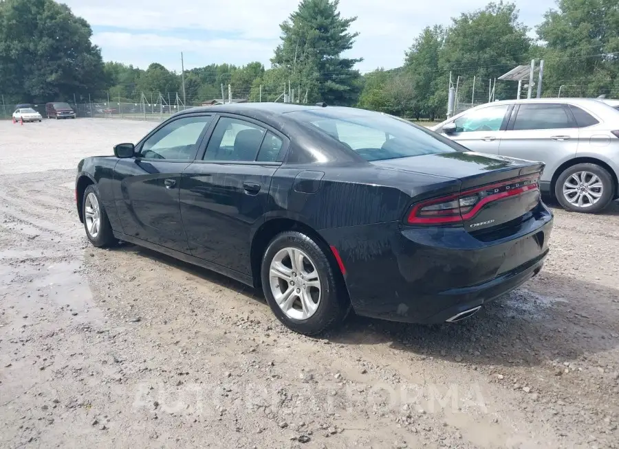 DODGE CHARGER 2022 vin 2C3CDXBG3NH250702 from auto auction Iaai