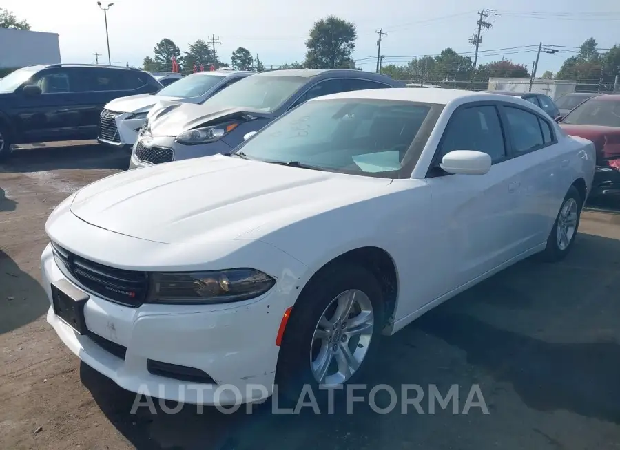 DODGE CHARGER 2022 vin 2C3CDXBG7NH255689 from auto auction Iaai