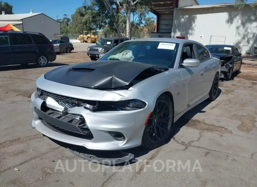 DODGE CHARGER 2019 vin 2C3CDXGJ9KH742716 from auto auction Iaai