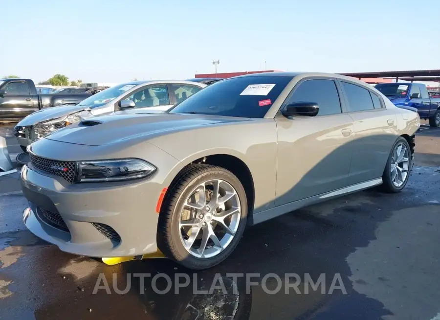 DODGE CHARGER 2023 vin 2C3CDXHG6PH687183 from auto auction Iaai