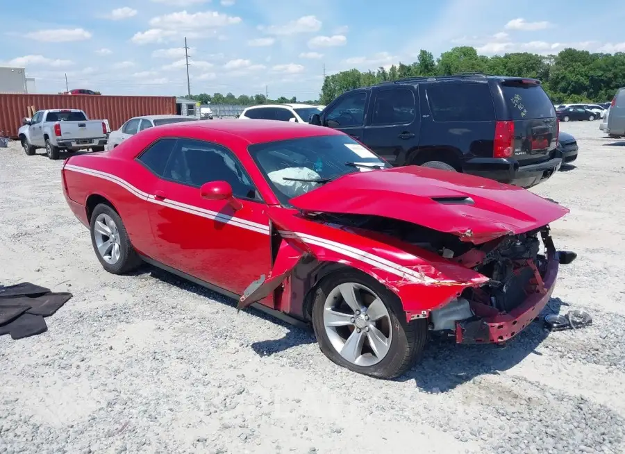 DODGE CHALLENGER 2016 vin 2C3CDZAG1GH336817 from auto auction Iaai