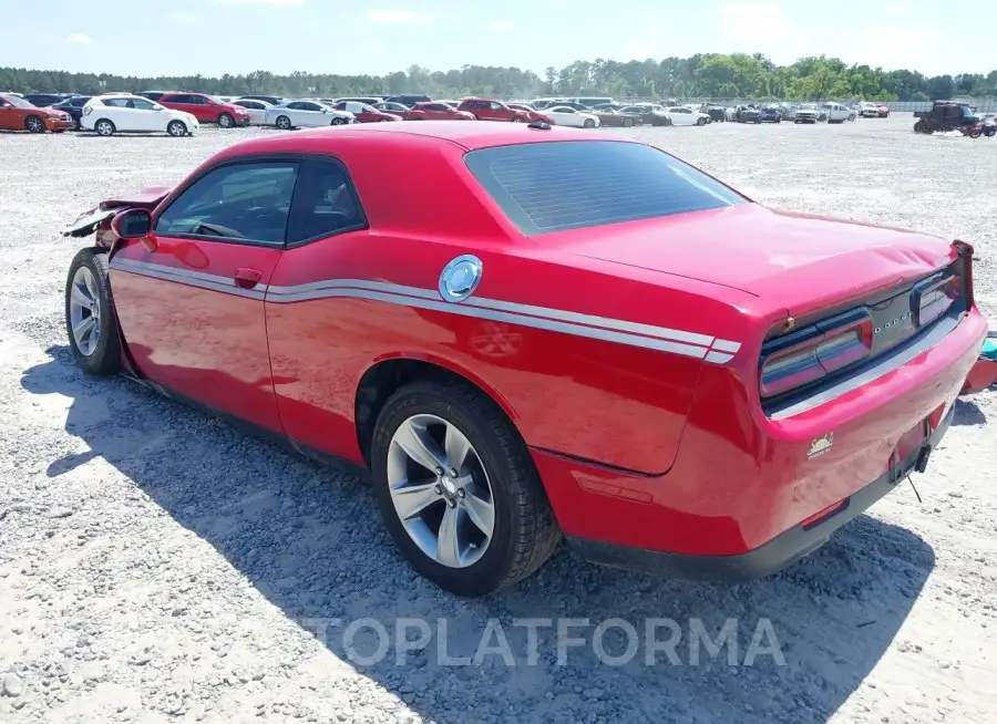 DODGE CHALLENGER 2016 vin 2C3CDZAG1GH336817 from auto auction Iaai