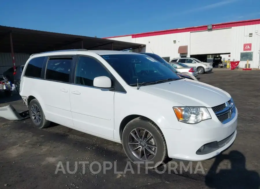 DODGE GRAND CARAVAN 2017 vin 2C4RDGCG5HR828396 from auto auction Iaai