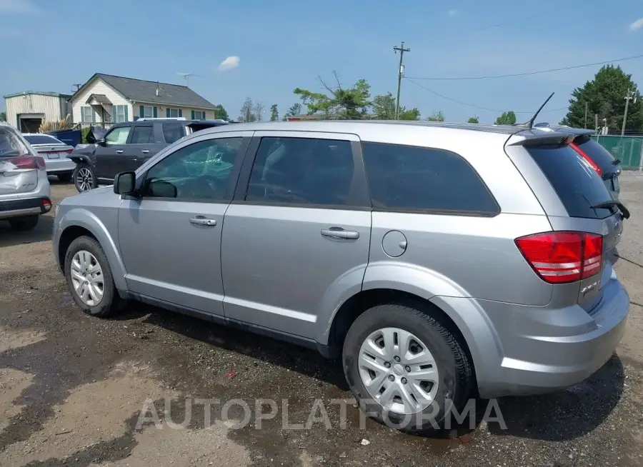 DODGE JOURNEY 2015 vin 3C4PDCAB3FT591845 from auto auction Iaai