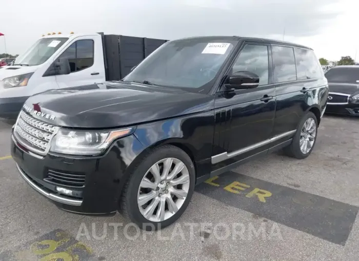 LAND ROVER RANGE ROVER 2016 vin SALGS2EF0GA262552 from auto auction Iaai