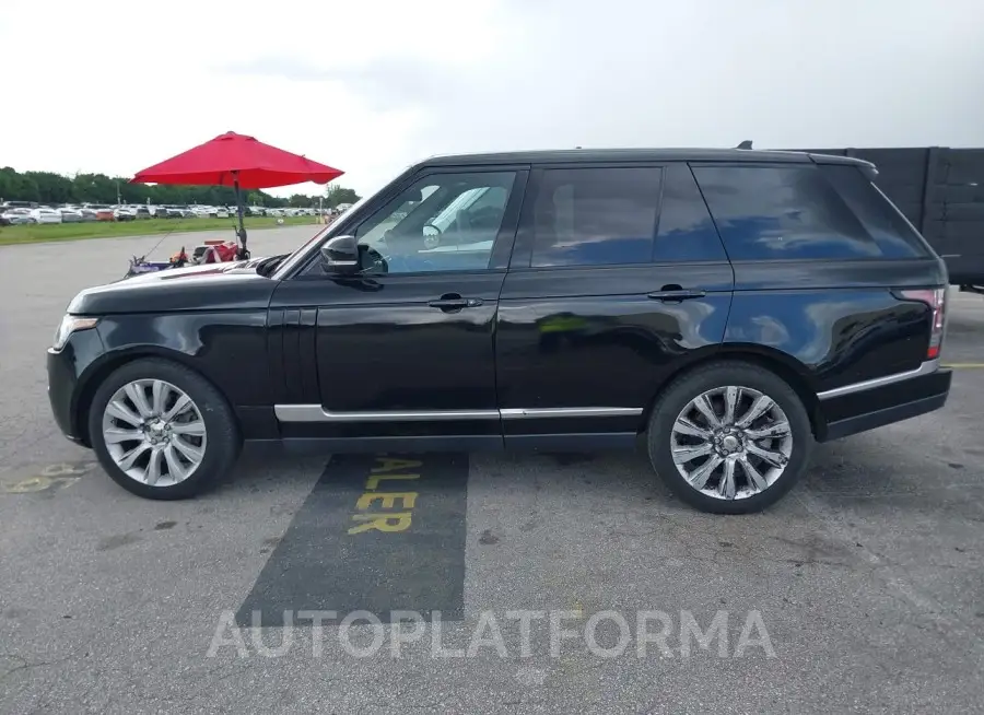 LAND ROVER RANGE ROVER 2016 vin SALGS2EF0GA262552 from auto auction Iaai