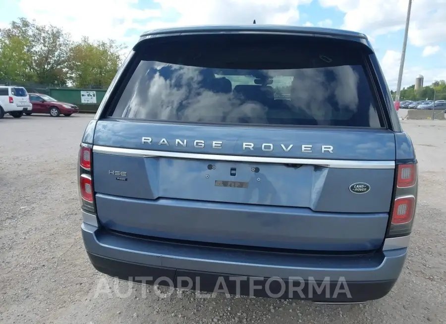 LAND ROVER RANGE ROVER 2022 vin SALGS2RU4NA462209 from auto auction Iaai