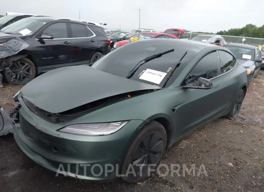 TESLA MODEL 3 2024 vin 5YJ3E1EA0RF734836 from auto auction Iaai