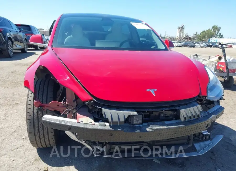 TESLA MODEL 3 2019 vin 5YJ3E1EA1KF444823 from auto auction Iaai