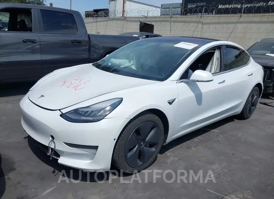 TESLA MODEL 3 2018 vin 5YJ3E1EA6JF126551 from auto auction Iaai