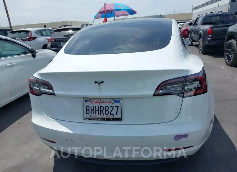 TESLA MODEL 3 2018 vin 5YJ3E1EA6JF126551 from auto auction Iaai