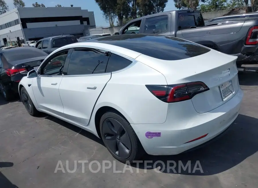 TESLA MODEL 3 2018 vin 5YJ3E1EA6JF126551 from auto auction Iaai