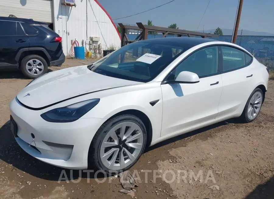 TESLA MODEL 3 2021 vin 5YJ3E1EAXMF028143 from auto auction Iaai