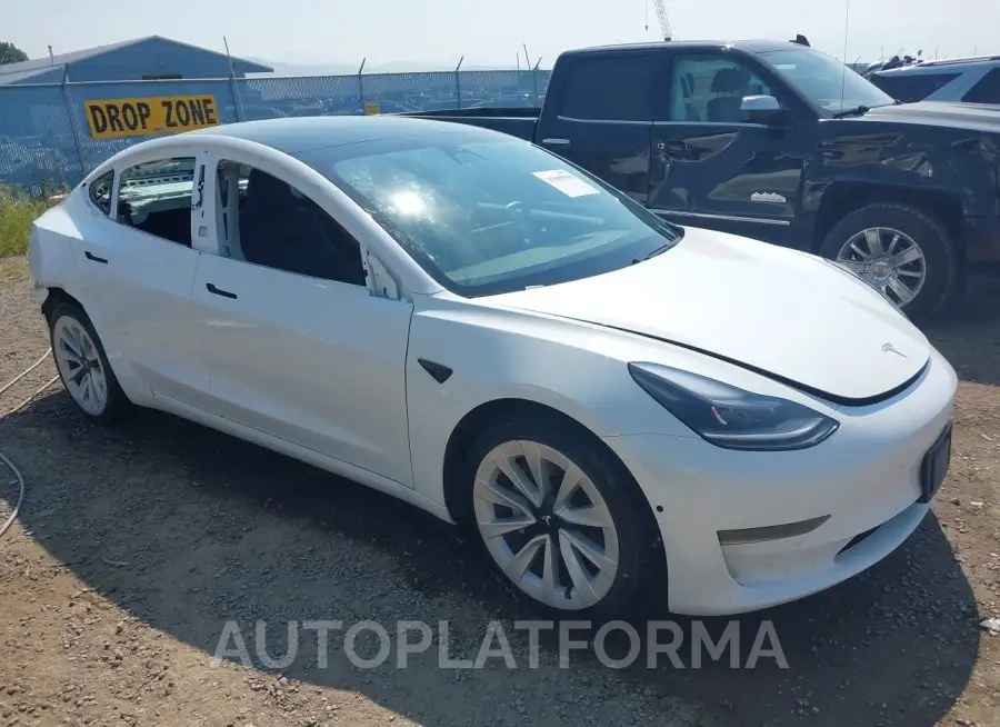 TESLA MODEL 3 2021 vin 5YJ3E1EAXMF028143 from auto auction Iaai