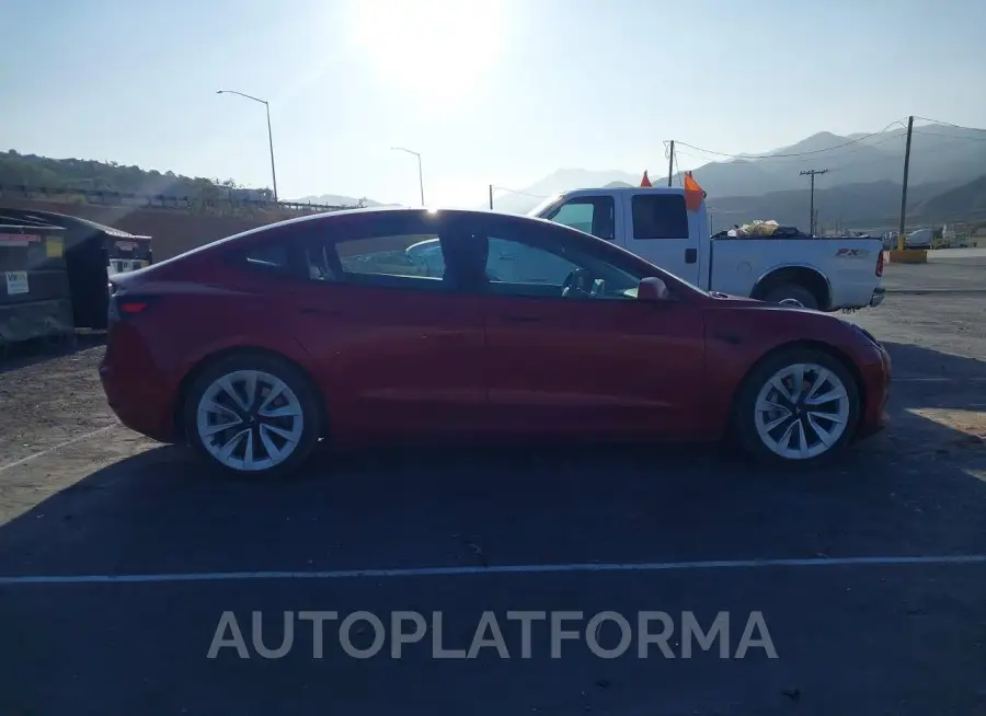 TESLA MODEL 3 2022 vin 5YJ3E1EB2NF143930 from auto auction Iaai