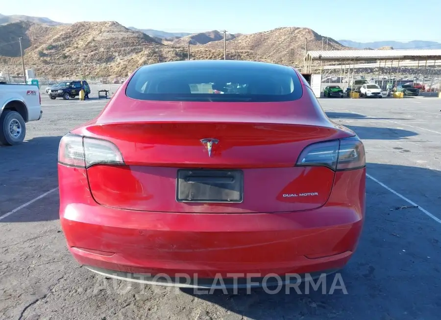 TESLA MODEL 3 2022 vin 5YJ3E1EB2NF143930 from auto auction Iaai