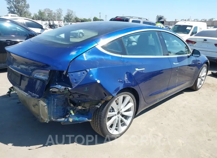 TESLA MODEL 3 2018 vin 5YJ3E1EB7JF133971 from auto auction Iaai