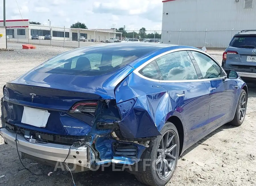 TESLA MODEL 3 2019 vin 5YJ3E1EB7KF442129 from auto auction Iaai