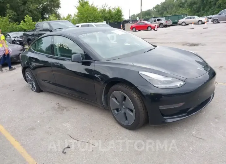 TESLA MODEL 3 2022 vin 5YJ3E1EB7NF272648 from auto auction Iaai