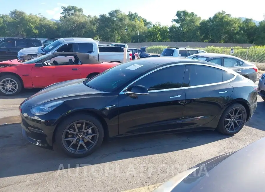 TESLA MODEL 3 2018 vin 5YJ3E1EBXJF103296 from auto auction Iaai