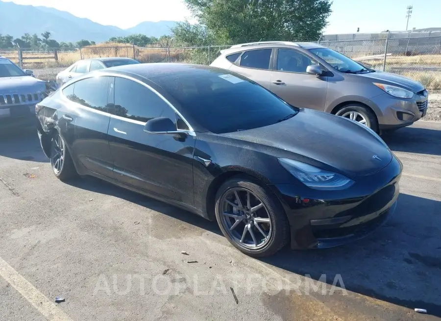 TESLA MODEL 3 2018 vin 5YJ3E1EBXJF103296 from auto auction Iaai