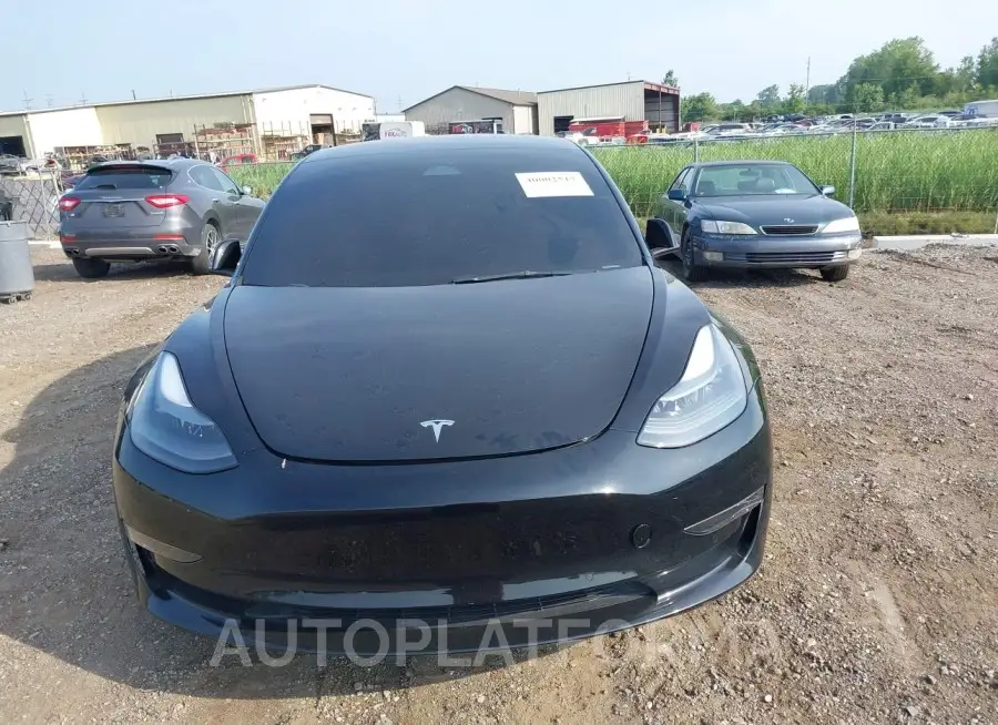 TESLA MODEL 3 2022 vin 5YJ3E1EC0NF293432 from auto auction Iaai