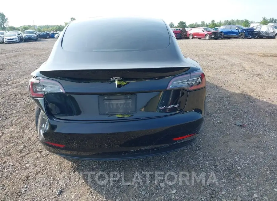 TESLA MODEL 3 2022 vin 5YJ3E1EC0NF293432 from auto auction Iaai