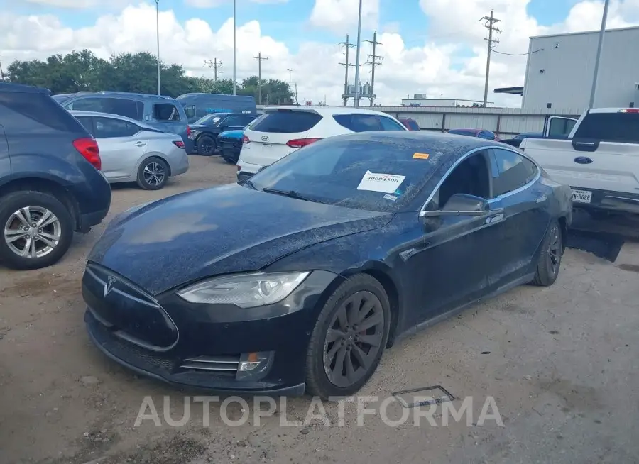 TESLA MODEL S 2016 vin 5YJSA1E4XGF126272 from auto auction Iaai