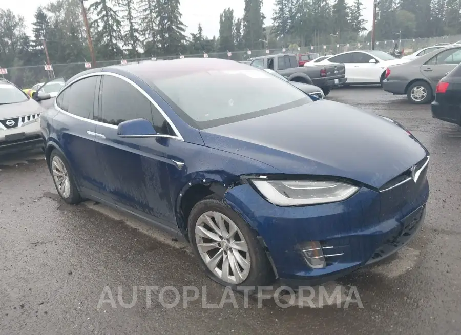 TESLA MODEL X 2017 vin 5YJXCBE28HF053781 from auto auction Iaai