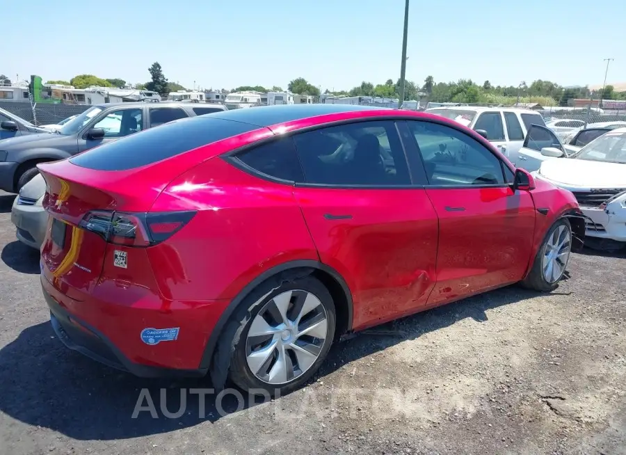 TESLA MODEL Y 2021 vin 5YJYGDEE7MF214971 from auto auction Iaai