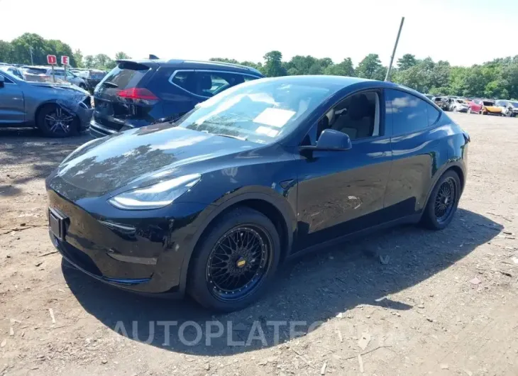 TESLA MODEL Y 2020 vin 5YJYGDEE8LF027043 from auto auction Iaai