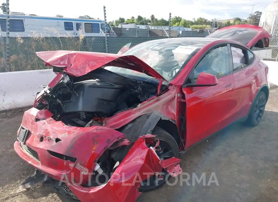 TESLA MODEL Y 2023 vin 7SAYGAEE9PF874211 from auto auction Iaai