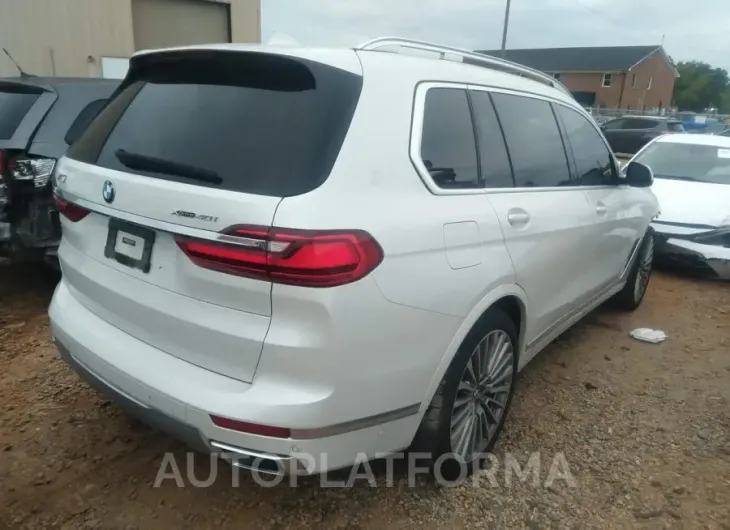 BMW X7 2019 vin 5UXCW2C52KLB44361 from auto auction Iaai