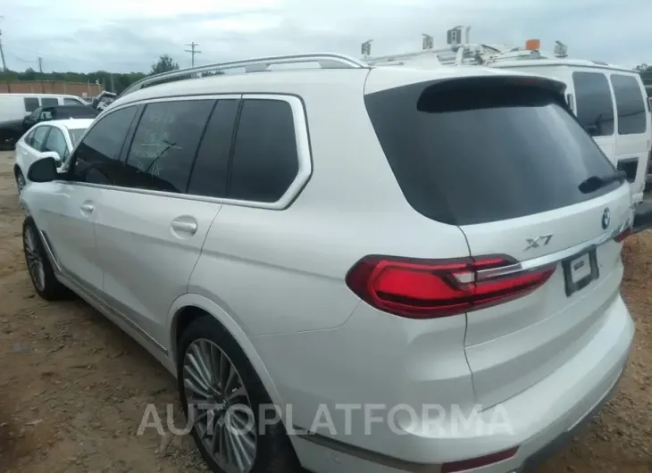 BMW X7 2019 vin 5UXCW2C52KLB44361 from auto auction Iaai